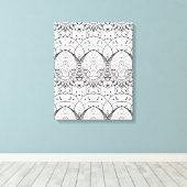 Toile Illustration tribale inspirée 6 (Insitu (Plancher de Bois))
