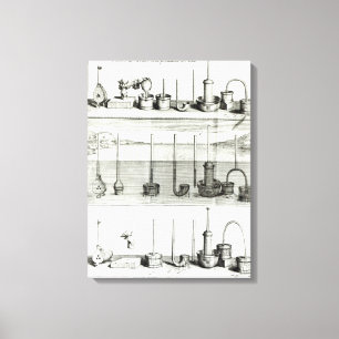 Toile Illustrationfrom 'Traite de la Pesanteur De