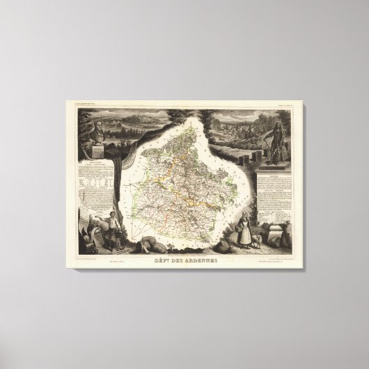 Toile Illustrations de marge (Recto)