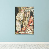 Toile Illustrations de Noël (Insitu (Plancher de Bois))