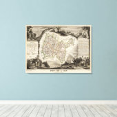 Toile Illustrations, paysages (Insitu (Plancher de Bois))