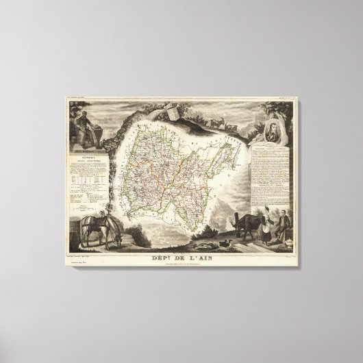 Toile Illustrations, paysages (Recto)