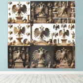 Toile IllyrianAltarRelicsSacredEagleArtBundle IX HERSYM (Insitu (Plancher de Bois))