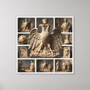 Toile IllyrienAutelReliques-FaisceauDArtAigleSacréII HER