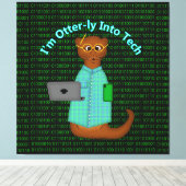 Toile I'm Otter-ly (Insitu (Plancher de Bois))