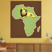 Toile Image Afrique Imprimer (Insitu(Salon))
