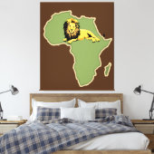 Toile Image Afrique Imprimer (Insitu(Chambre))