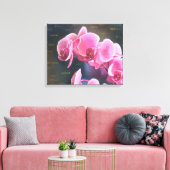 Toile Image avec orchidée (Insitu(Salon))