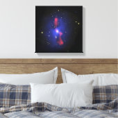 Toile Image composite d'un amas de galaxies (Insitu(Chambre))