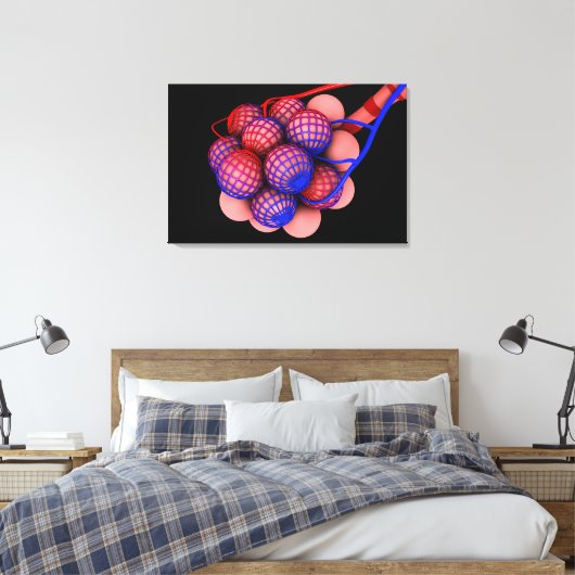 Toile Image Conceptuelle D'Alveoli 1 (Insitu(Chambre))