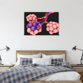 Toile Image Conceptuelle D'Alveoli 2 (Insitu(Chambre))