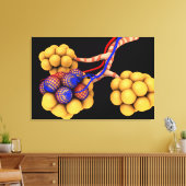 Toile Image Conceptuelle D'Alveoli 4 (Insitu(Salon))