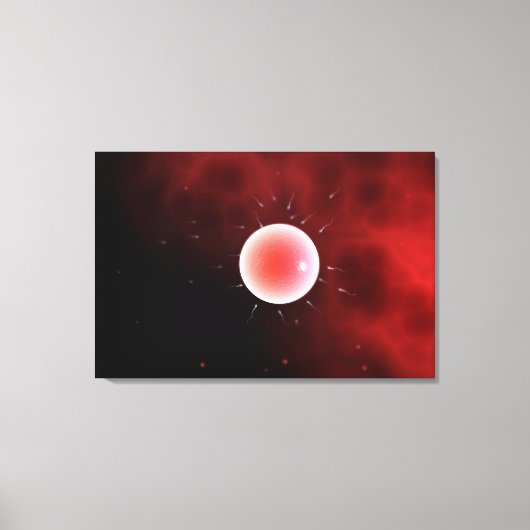 Toile Image Conceptuelle De La Fertilisation Commune (Recto)