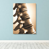 Toile Image Conceptuelle De La Fondatrice Humaine 4 (Insitu (Plancher de Bois))