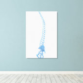 Toile Image Conceptuelle De La Fondatrice Humaine 5 (Insitu (Plancher de Bois))