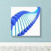 Toile Image Conceptuelle De L'ADN 5 (Insitu (Plancher de Bois))