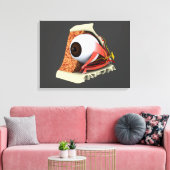 Toile Image Conceptuelle De L'Anatomie Des Yeux Humains  (Insitu(Salon))