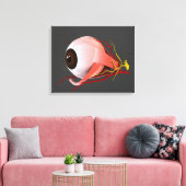 Toile Image Conceptuelle De L'Anatomie Des Yeux Humains (Insitu(Salon))