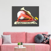 Toile Image Conceptuelle De L'Anatomie Des Yeux Humains  (Insitu(Salon))