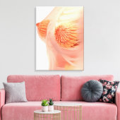 Toile Image Conceptuelle De L'Anatomie Du Sein Féminin 1 (Insitu(Salon))