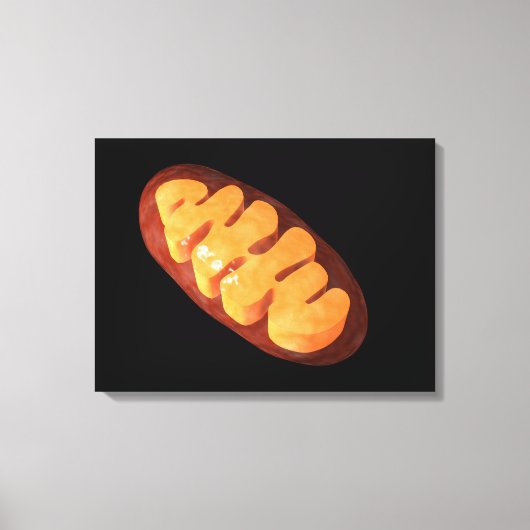 Toile Image Conceptuelle De Mitochondria 1 (Recto)