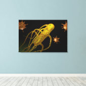 Toile Image Conceptuelle De Salmonella Typhi 1 (Insitu (Plancher de Bois))