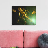 Toile Image Conceptuelle De Salmonella Typhi 2 (Insitu(Salon))