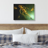 Toile Image Conceptuelle De Salmonella Typhi 2 (Insitu(Chambre))