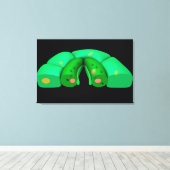 Toile Image Conceptuelle De Stomata 2 (Insitu (Plancher de Bois))