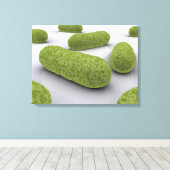 Toile Image Conceptuelle Des Bactéries 1 (Insitu (Plancher de Bois))