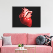Toile Image Conceptuelle Du Coeur Humain 1 (Insitu(Salon))