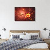 Toile Image Conceptuelle Du Neuron 1 (Insitu(Chambre))