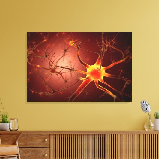Toile Image Conceptuelle Du Neuron 1 (Insitu(Salon))