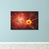 Toile Image Conceptuelle Du Neuron 1 (Insitu (Plancher de Bois))