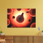 Toile Image Conceptuelle Du Plasmodium À L'Origine Du Pa (Insitu(Salon))