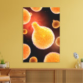 Toile Image Conceptuelle Du Plasmodium À L'Origine Du Pa (Insitu(Salon))