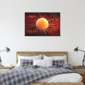 Toile Image Conceptuelle Du Virus Du Cancer 1 (Insitu(Chambre))