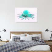 Toile Image Conceptuelle Du Virus Du Cancer 2 (Insitu(Chambre))