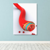 Toile Image Conceptuelle D'Un Bateau De Sang (Insitu (Plancher de Bois))