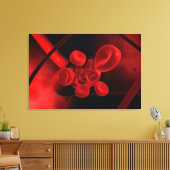 Toile Image Conceptuelle D'Un Bateau De Sang (Insitu(Salon))