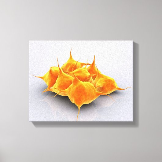 Toile Image Conceptuelle D'Un Groupe De Platelets (Recto)