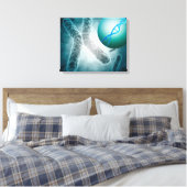 Toile Image Conceptuelle D'Une Telomère Montrant L'ADN (Insitu(Chambre))