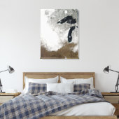 Toile Image couleur véritable de la neige (Insitu(Chambre))