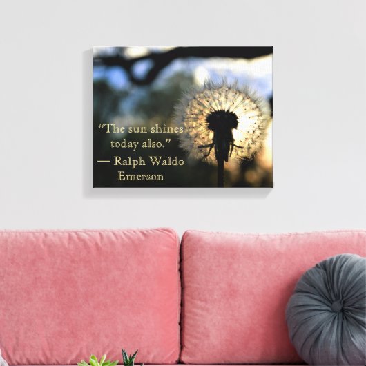 Toile Image Dandelion (Insitu(Salon))