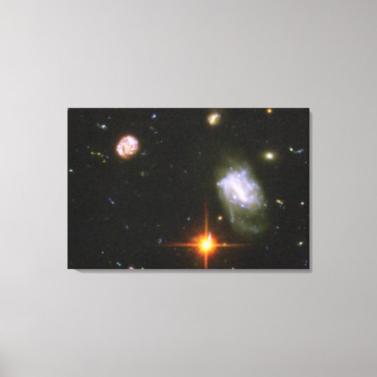 Toile Image de champ ultra profond Hubble (Recto)
