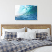 Toile Image de la grande vague de l'océan Pacifique (Insitu(Chambre))