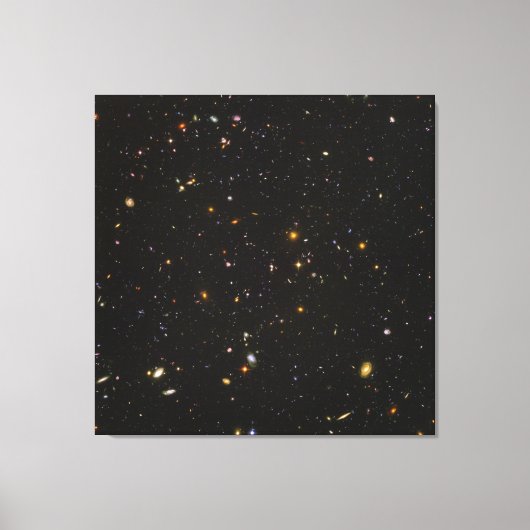 Toile Image de l'espace de champ ultra profond Hubble (Recto)