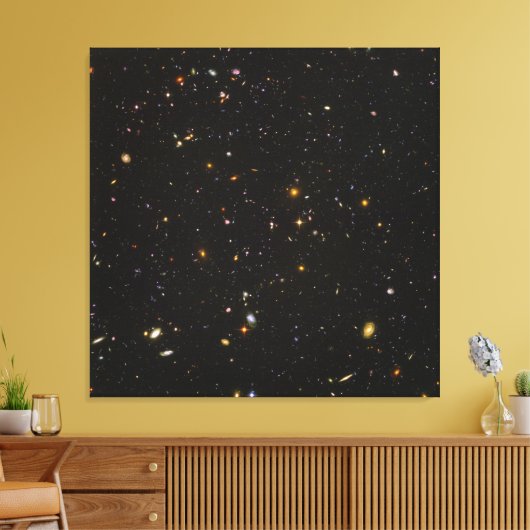 Toile Image de l'espace de champ ultra profond Hubble (Insitu(Salon))