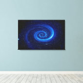Toile Image de l'espace ordinateur (Insitu (Plancher de Bois))