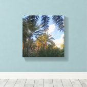 Toile image de palmier (Insitu (Plancher de Bois))